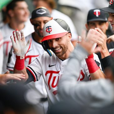 Wherever Twins’ Edouard Julien plays, he aims to hit