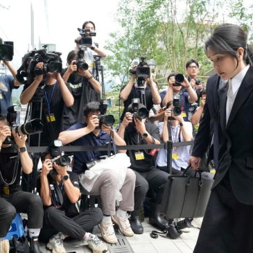 Wife of South Korea’s ousted ex-President Yoon appears for questioning over corruption allegations