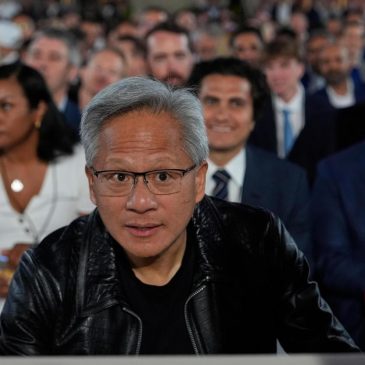 Nvidia’s CEO says it’s in talks with Trump administration on a new chip for China