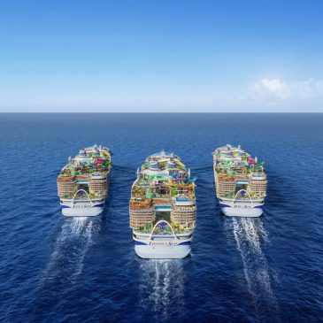 Royal Caribbean plans for new class of ships, private destinations in Mexico and Nassau