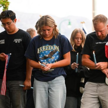 A college campus, a fiery speaker — and then a single gunshot