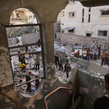 At least 17 killed in Gaza Strip as leaders ramp up pressure for a ceasefire