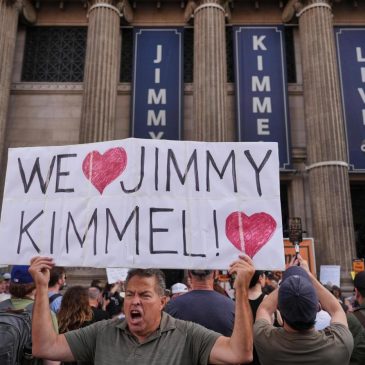 Hundreds of stars sign letter defending free speech after Jimmy Kimmel’s suspension