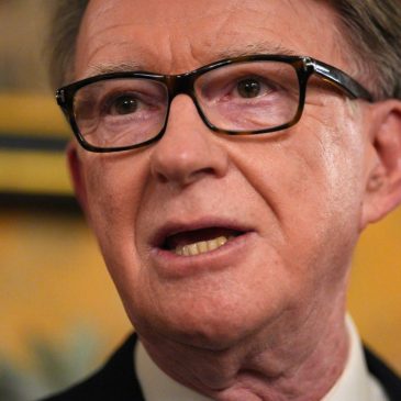 UK fires ambassador to the US Peter Mandelson over his links to Jeffrey Epstein