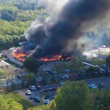 1 person dead and 9 injured in a shooting and fire at a Michigan church, police say