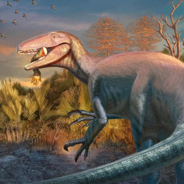Scientists discover a new dinosaur from Argentina with a crocodile bone in its mouth