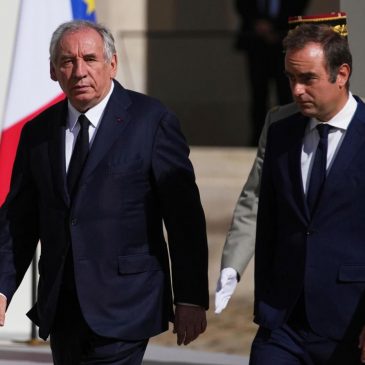 Macron appoints Defense Minister Lecornu as France’s latest prime minister