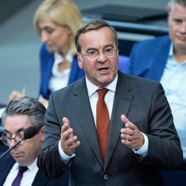 Russia is tracking two satellites used by the German military, defense minister says