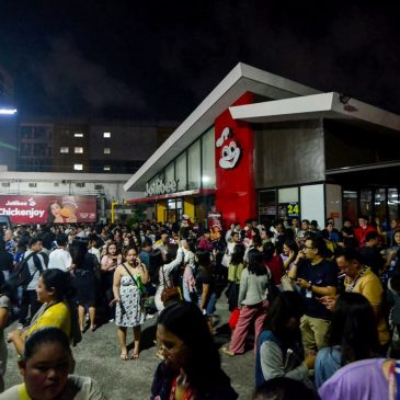 Strong earthquake in central Philippines kills at least 6 people and damages houses and buildings