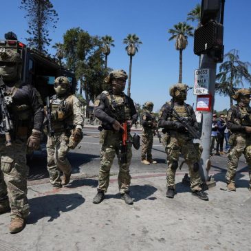 The 150-year-old law that governs military’s role in local law enforcement