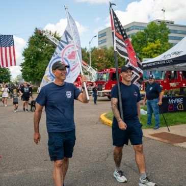 Why did two firefighters walk from Duluth to St. Paul? This is their story.