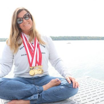 Minnesota woman wins gold at world barefoot ski jump championships