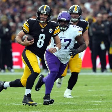 Vikings can’t complete comeback in 24-21 loss to Steelers in Dublin