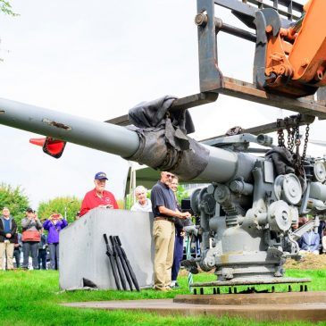 USS Ward gun leaves Capitol grounds in St. Paul for museum in Little Falls