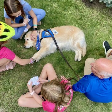 Putting ‘paws on the ground,’ comfort dogs help heal at Annunciation Church