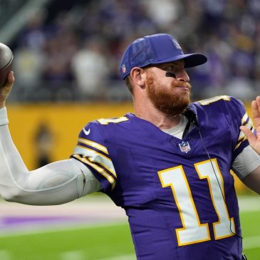 Carson Wentz will lead the Vikings Sunday. Here’s a look at his most recent NFL starts