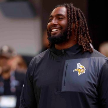 The legend of Vikings rookie left guard Donovan Jackson