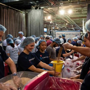Volunteers prep millions of meals for fellow New Yorkers on 24th anniversary of 9/11