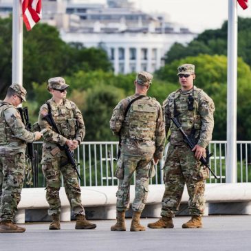 Republicans are eager for President Trump to expand his use of the military on US soil