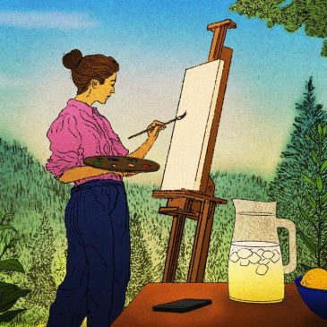 Tips on stepping back from screens and starting a new hobby