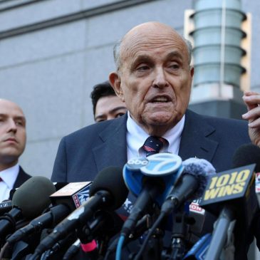 Rudy Giuliani released from hospital after car crash
