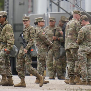 National Guard troops are outside Chicago and could be in Memphis soon in Trump’s latest deployment