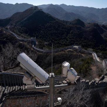 From beaches to ski slopes, photos show how cameras keep watch all over China