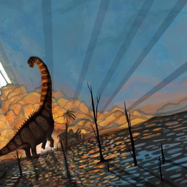 Dinosaurs were thriving in North America before the mass-extinction asteroid strike, study suggests