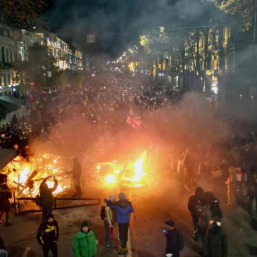 A Russia-like crackdown in Georgia is targeting protesters, rights activists and the media