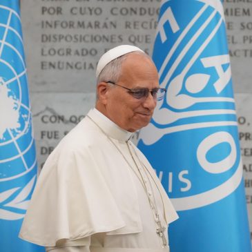 Pope denounces use of hunger as weapon of war as he urges world leaders ‘not to look the other way’