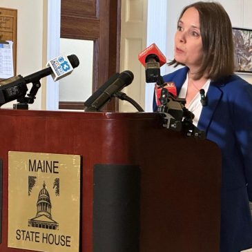 Maine is investigating a claim that bundles of ballots ended up in a resident’s Amazon order