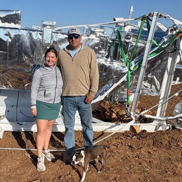 She saw a car-sized object above a Texas farm and found a wayward hunk of NASA equipment