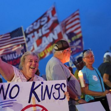 ‘No Kings’ protests return as Trump ramps up authoritarian practices, organizers say