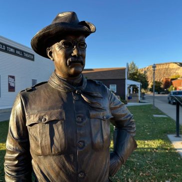 A Theodore Roosevelt library is opening soon. Visitors must pack a bag for North Dakota