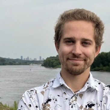 Adam Dullinger, 29, a political newcomer, seeking to be St. Paul mayor