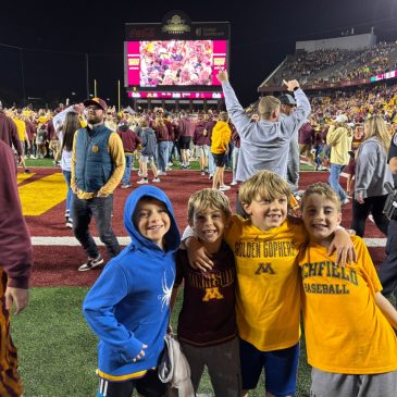 Annunciation ties unite Gophers, community in grief and hope