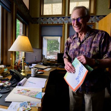 Helicopters, globe-trotting and a mafia run-in: Local mapmaker celebrates 50 years