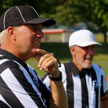 Nearing the end of their careers, officiating is still a Mauer family affair