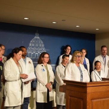 Doctors who treated Annunciation victims demand Capitol action on gun violence