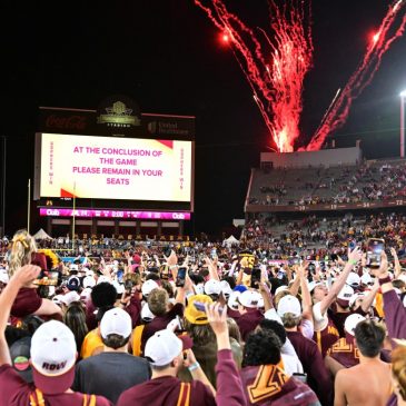 Was Gophers’ victory over No. 25 Nebraska worth storming the field?