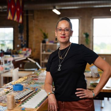 Artist Dyani White Hawk finds affinity between Native, Western abstraction
