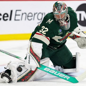 Five-year extension keeps goalie Filip Gustavsson with Wild