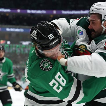 Jake Middleton hit leaves Matt Duchene injured, Wild ignited