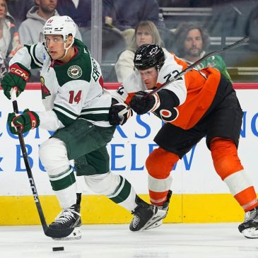 Cates’ OT goal lifts Flyers over Wild
