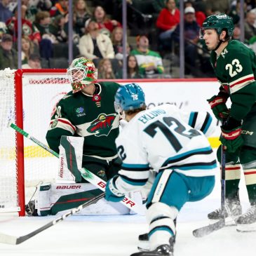 Crazy game ends in an OT loss as Wild fall to Sharks