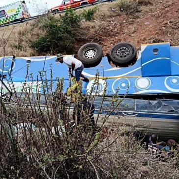 Bus crash in mountainous region of South Africa kills at least 42 people