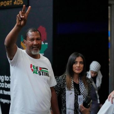 South African activists on Gaza flotilla claim harsh treatment by Israel over genocide case