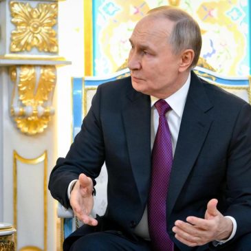 Putin says Russian air defenses were responsible for Azerbaijani jet’s crash last year, killing 38