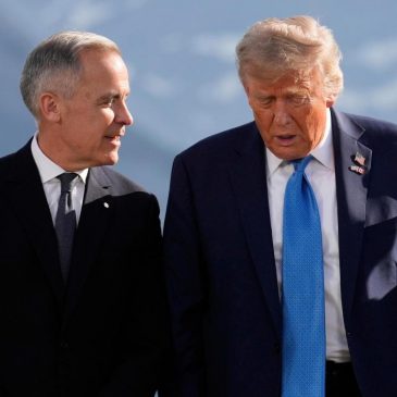 Canadian PM Carney visits Trump as relations between the longtime allies sit at a low point