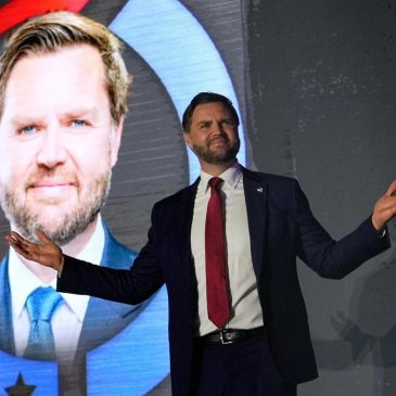 JD Vance calls for reduction in legal immigration at Turning Point event